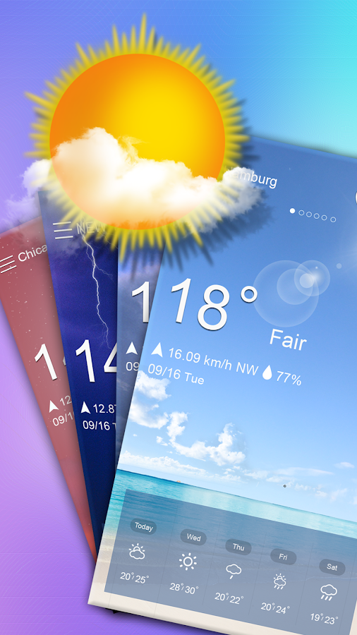 Weather — приложение на Android