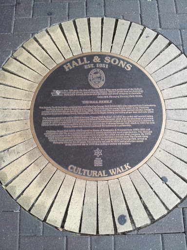 Hall & Sons Plaque