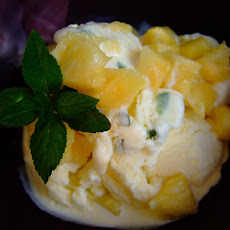 Pineapple Jalapeno Ice Cream