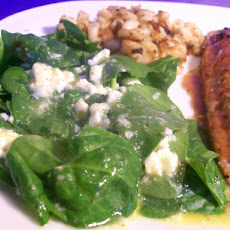 Spinach Salad With Egg Vinaigrette