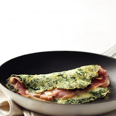 Green Eggs and Ham Omelet