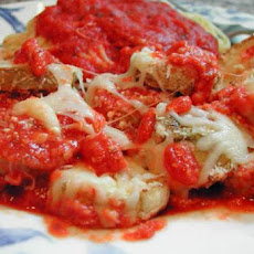 Low Fat Eggplant (Aubergine) Parmesan