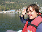 Captain Carrie gets nautical.
