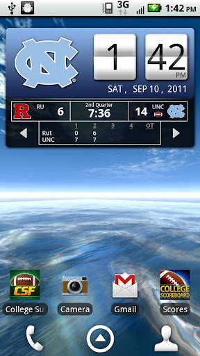 【免費運動App】UNC Tar Heels Live Clock-APP點子