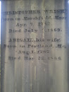 Christopher and Abigail Wright Memorial