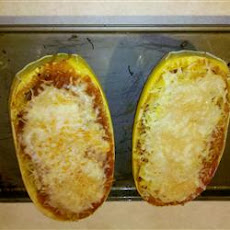 Baked Spaghetti Squash Lasagna Style