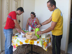 Lanche inicial