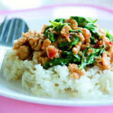 Stir-Fried Chicken with Holy Basil