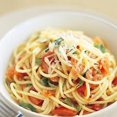 Tomato Basil Pasta (Bruschetta Pasta)