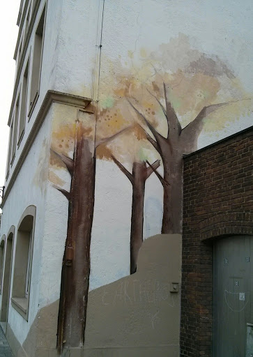 Bäume Graffiti