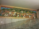 Semi 3D Mural Of Lord Krishna In Kediyoor Hotel
