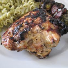 Barbequed Chicken with Citrus Yogurt Marinade
