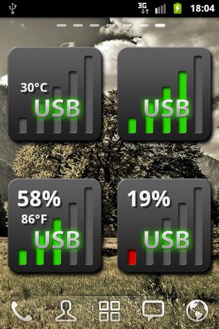 battery-widget for android screenshot