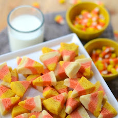 Candy Corn Cookie Bites