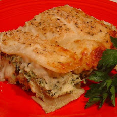 Creamy Spinach Lasagna