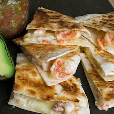 Tequila Shrimp and Asadero Quesadillas Recipe