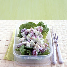 Waldorf Salad with Yogurt Dressing