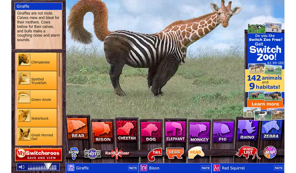 Android application Switch Zoo Free screenshort