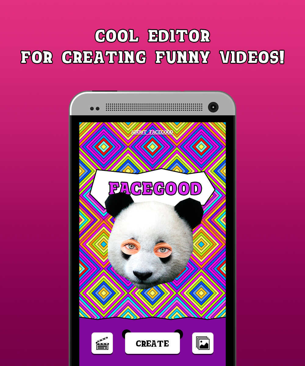 Android application Facegood Funny Video Maker screenshort