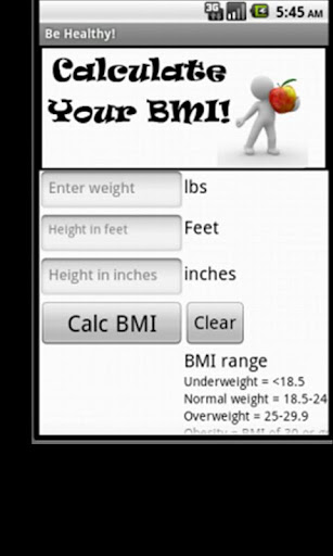 BMI Calculator