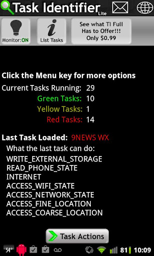 Task Identifier Lite