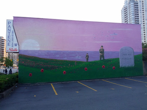 Lest We Forget Mural