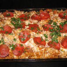 Pepperoni Pizza Casserole