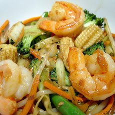 Mandarin Shrimp and Vegetable Stir Fry