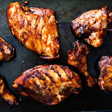 Barbecued Chicken on the Grill