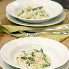 Biba's Asparagus, Artichoke, and Pea Risotto