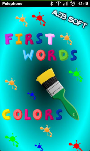 First Words Colors- Kids