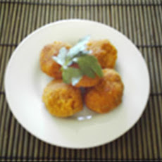 Pumpkin and Goat Cheese Croquettes