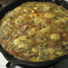 Artichoke & Onion Frittata