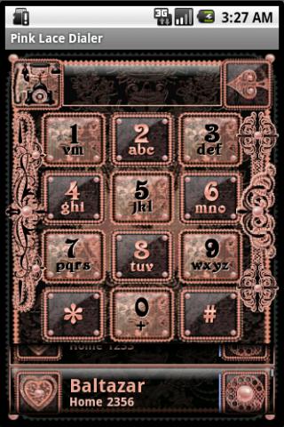 Pink Lace Dialer