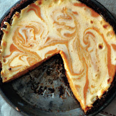Pumpkin Ginger Cheesecake Pie