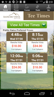 How to download Rancho Vista Golf Tee Times 1.14.0 apk for pc