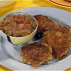 The Yukon via Vermont: Yukon Gold Potato Pancakes and Chunky Applesauce