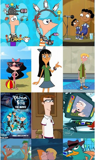 phineas-and-ferb-puzzle for android screenshot