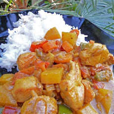 Micronesian Coconut Chicken Curry