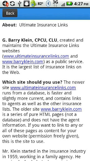 Ultimate Insurance Links