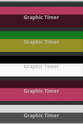 【免費個人化App】Graphic timer-APP點子