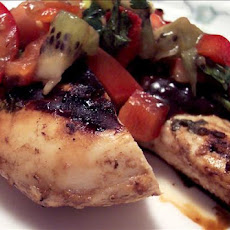 West Coast Chicken with Kiwi Salsa