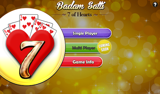 How to download Badam Satti - 7 of Hearts 2.1 unlimited apk for android