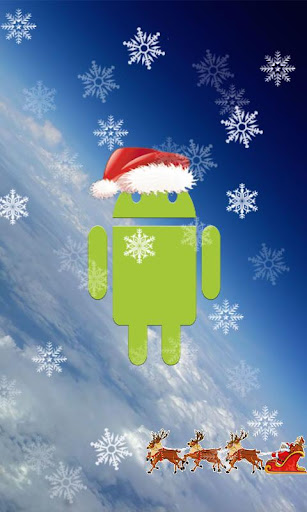 Top Santa Droid Wallpaper