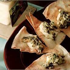 Eggplant and Hummus Pita Crisps Recipe
