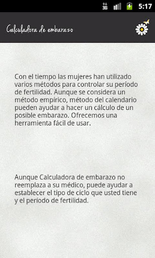 Calculadora de embarazo