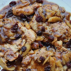 Balsamic Chicken With Pears
