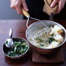 Wasabi and Green Onion Mashed Potatoes