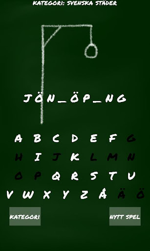 【免費拼字App】Hänga Gubbe Spelet (Svenska)-APP點子