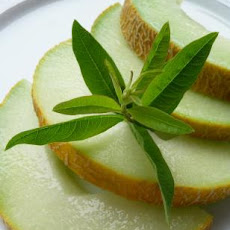 Fresh Fruit With Lemon Verbena Simple Syrup